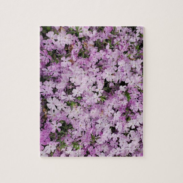 Puzzle Flor rosa (Vertical)