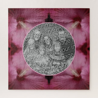 Puzzle Flor Rosa Hibiscus Crea Tu Propia Foto