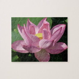Puzzle Flor rosa Lotus IV