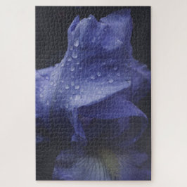 Puzzle Flor Rosa morada oscura