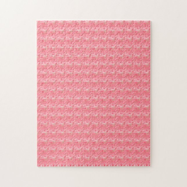 Puzzle Flor rosa rosa (Vertical)