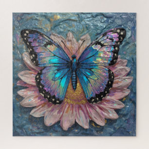 Puzzle Flor serena inmersa en rico color
