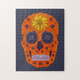 Puzzle Flor Skull 1