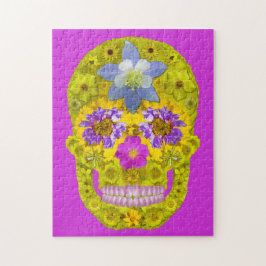 Puzzle Flor Skull 3