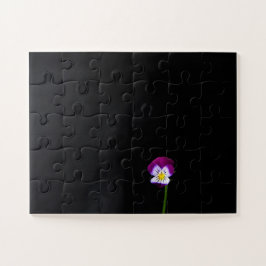 Puzzle Flor violeta 11x14 30pc jpcnm