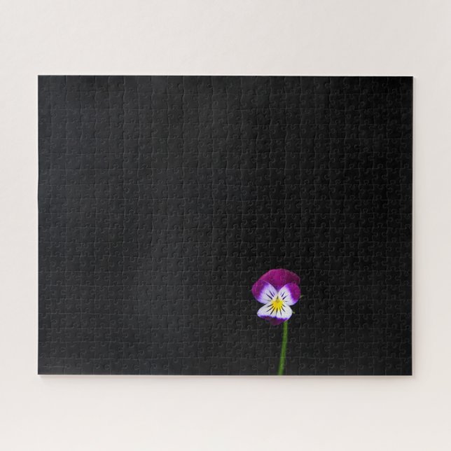 Puzzle Flor violeta 16x20 520pc jpcnm (Horizontal)