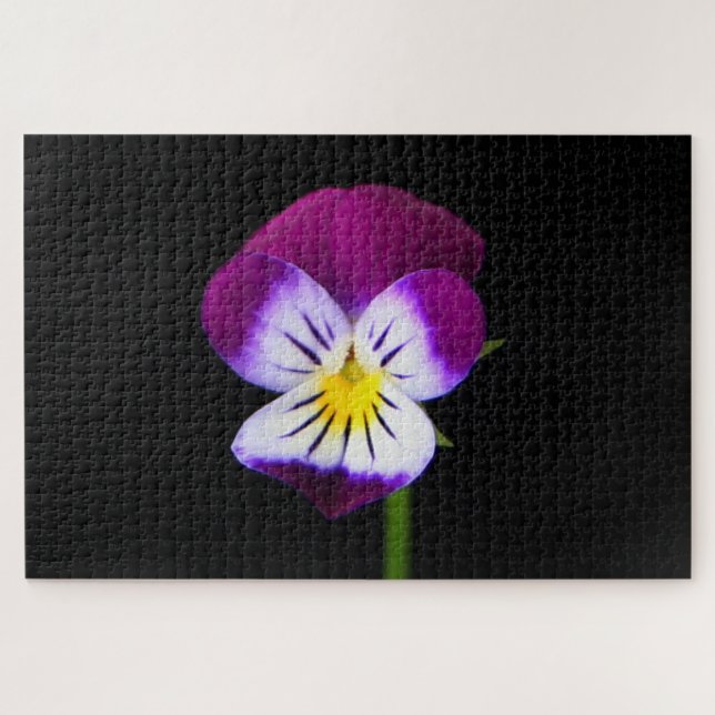 Puzzle Flor violeta 20x30 1014pc jpm (Horizontal)