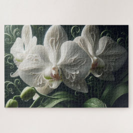Puzzle Flora Orquídea Blanca