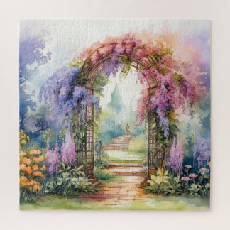 Puzzle Floral Arch Landscape
