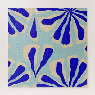 Puzzle Floral Contemporánea: Moda De Moda Impresionante.