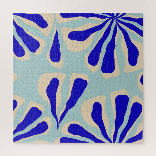 Puzzle Floral Contemporánea: Moda De Moda Impresionante. (Vertical)