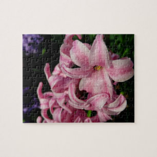 Puzzle Floral de primavera de Hyacint rosado