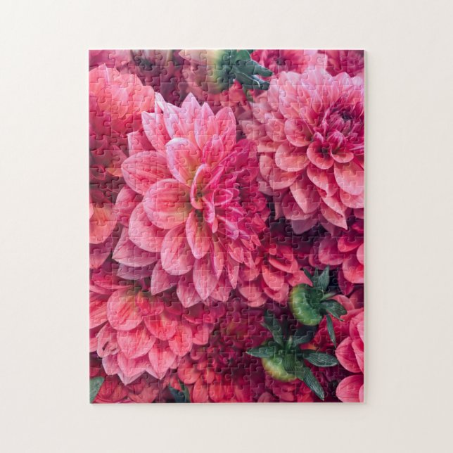 Puzzle Floral elegante (Vertical)