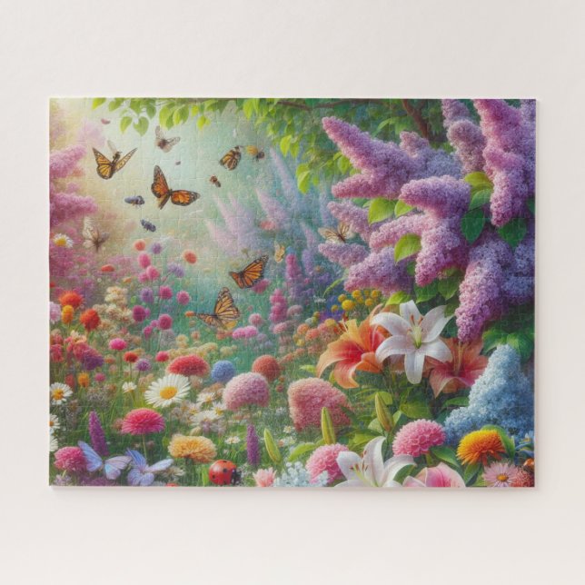 Puzzle Floral fluida (Horizontal)