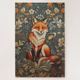 Puzzle Floral inspirada por Fox William Morris