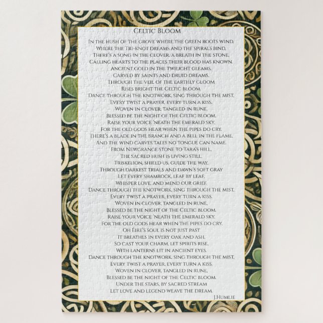 Puzzle Florecer Celta (Vertical)