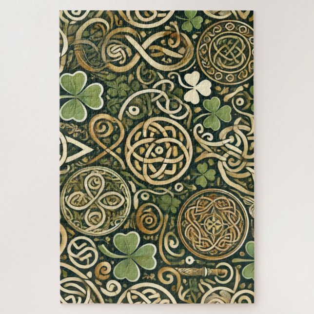 Puzzle Florecimiento Celta (Vertical)
