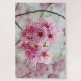 Puzzle Florecimiento de cerezo japonés, flor sakura