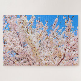 Puzzle Florecimiento de cerezos en pleno florecimiento