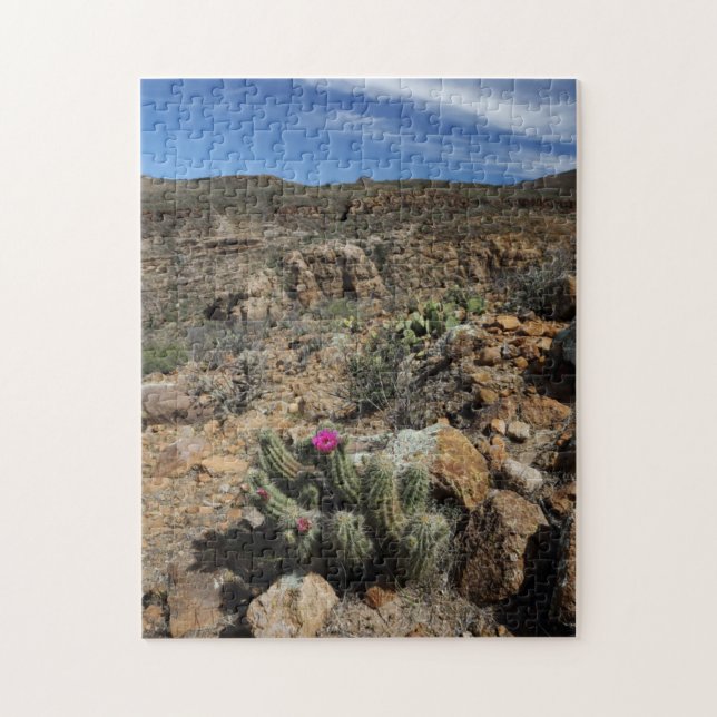Puzzle Florecimiento del cactus (Vertical)