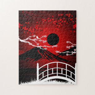 Puzzle Florecimiento Rojo