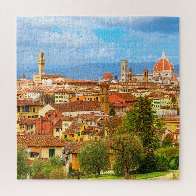 Puzzle Florencia City Skyline Toscana Italia (Vertical)