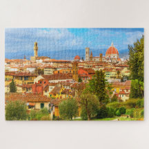 Florencia City Skyline Toscana Italia