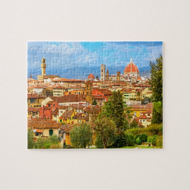 Puzzle Florencia City Skyline Toscana Italia (Horizontal)