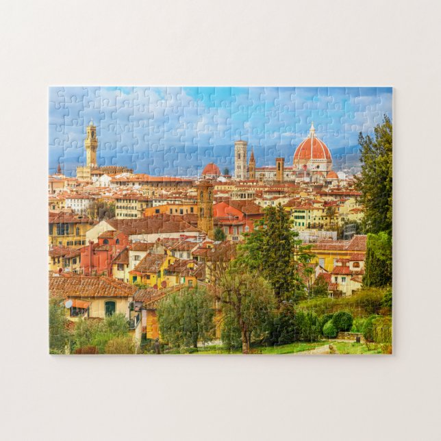 Puzzle Florencia City Skyline Toscana Italia (Horizontal)