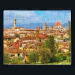 Puzzle Florencia City Skyline Toscana Italia<br><div class="desc">Este magnífico rompecabezas de rompecabezas de paisajes urbanos presenta la hermosa Florencia en la Toscana,  Italia.</div>