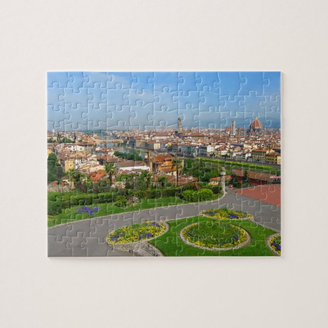 Puzzle Florencia de primavera (Horizontal)