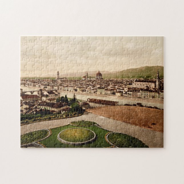 Puzzle Florencia Toscana Italia 1897 (Horizontal)