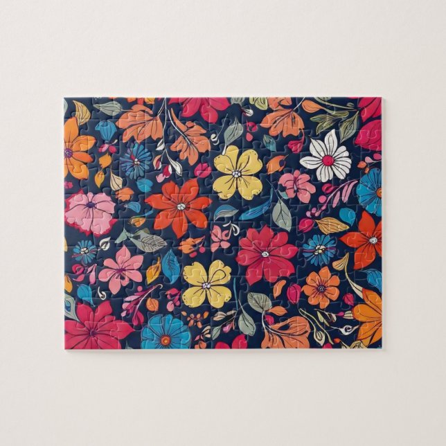 Puzzle Flores (Horizontal)
