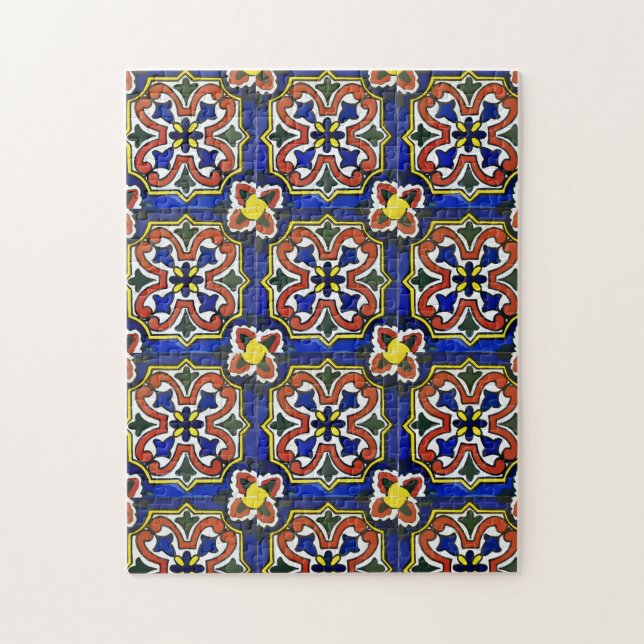 Puzzle Flores abstractas, estilo impresionista (Vertical)