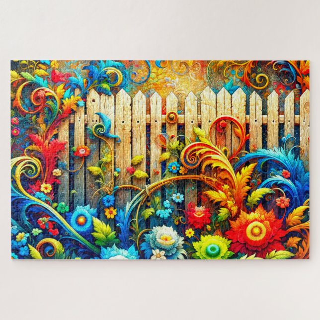 Puzzle Flores Artsy (Horizontal)