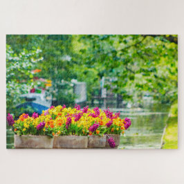 Puzzle Flores bellas con agua, Países Bajos