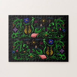 Puzzle Flores & Caprichos~centralidad