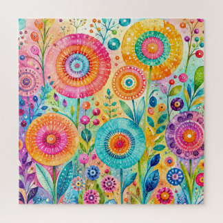 Puzzle Flores Caprichosas