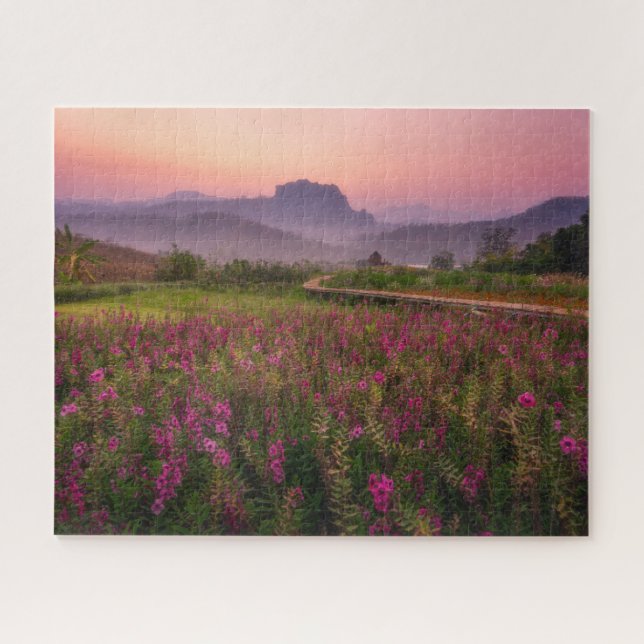Puzzle Flores | Chiang Dao, Chiang Mai, Tailandia (Horizontal)