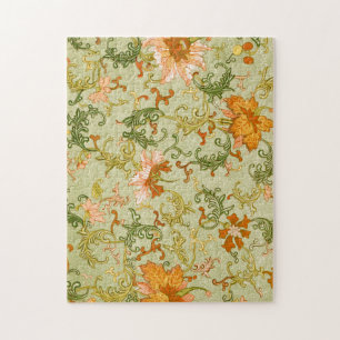Puzzle Flores de adorno chino Jones