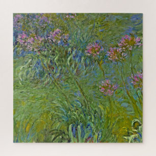 Puzzle Flores de Agapanthus (por Claude Monet)