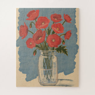 Puzzle Flores de amapola