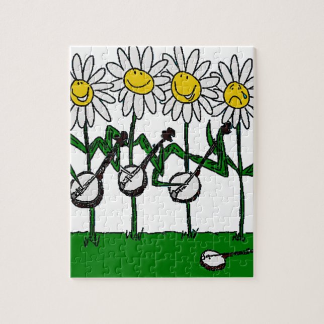 Puzzle Flores de banjo (Vertical)