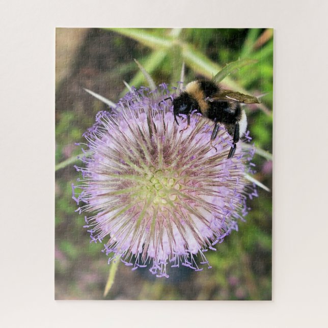 PUZZLE FLORES DE BEE Y TEASEL (Vertical)