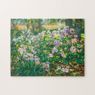 Puzzle Flores de bonito de época ilustracion de flores de