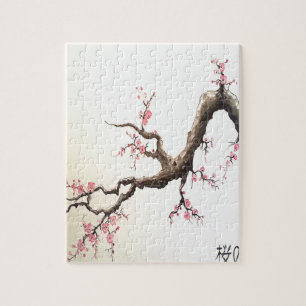 Puzzle Flores de cerezo japonesas