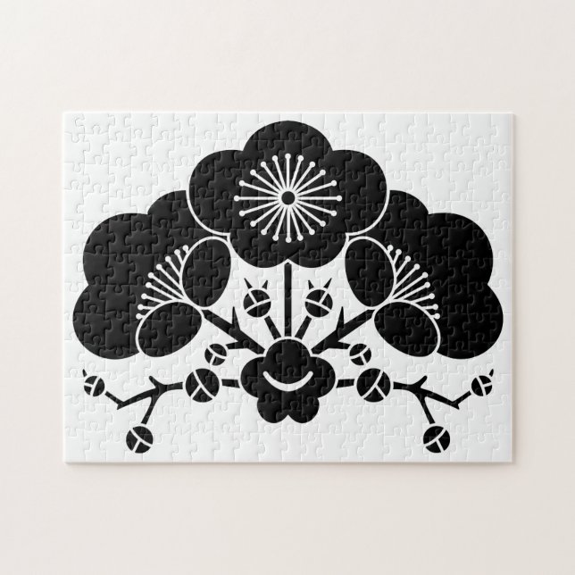 Puzzle Flores de ciruela variadas (Horizontal)