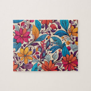 Puzzle Flores de colores
