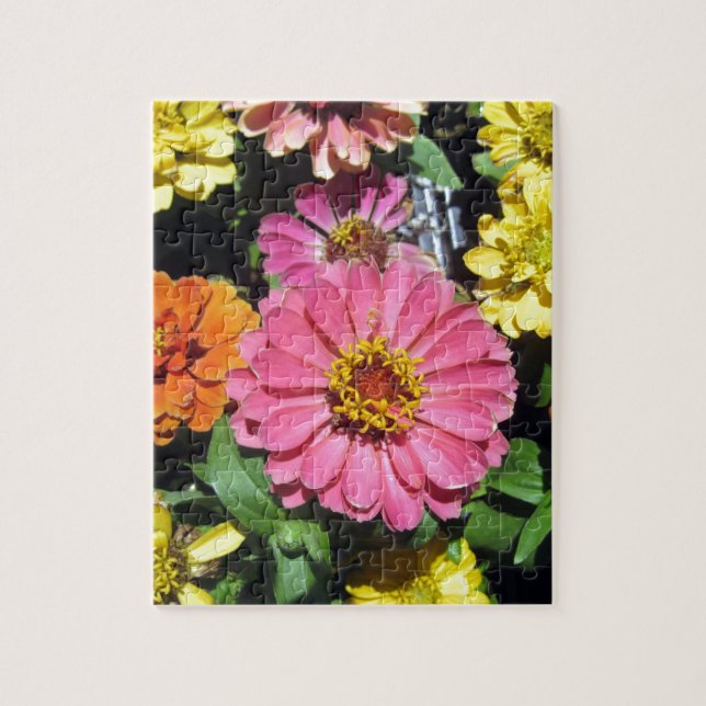 Puzzle Flores de colores (Vertical)