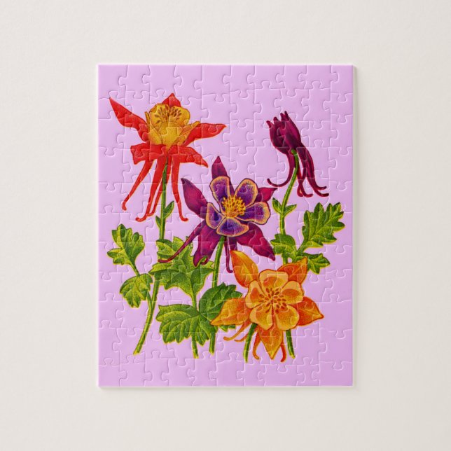 Puzzle flores de columba (Vertical)